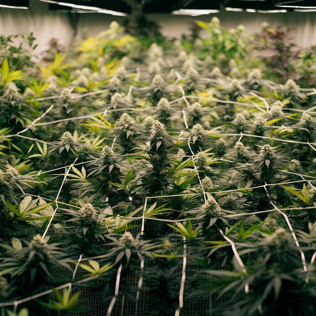 SCROG cannabis